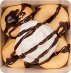 チョコレート&ホイップクリーム