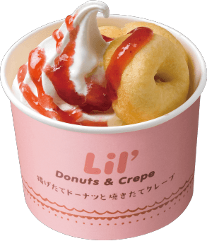 メニュー Lil Donuts Crepe リルドーナツ クレープ オフィシャルサイト